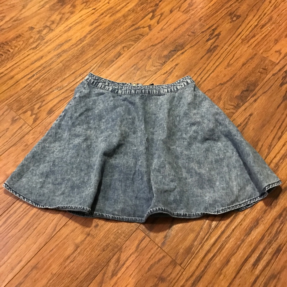 Denim-Like Skirt